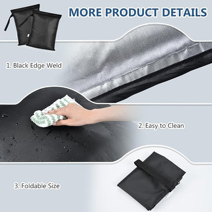 OTraki 2PCS Small Wet Bag for Swimsuit 12x14 Inch Wet Clothes Bag - Image 6