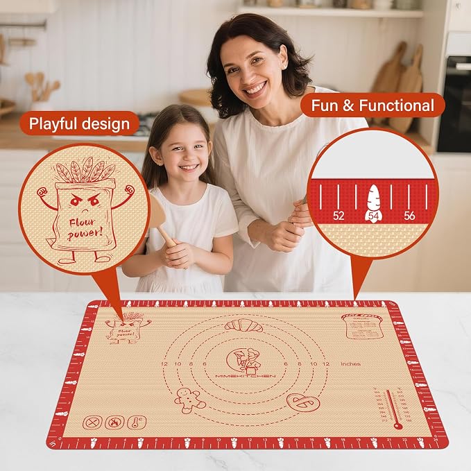 Extra Thick Silicone Baking Mat - Image 3