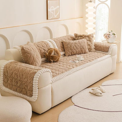 OTOB Couch Cover for Dogs Washable Pet Friendly, Non Slip Plush Funny Fuzzy - Image 9