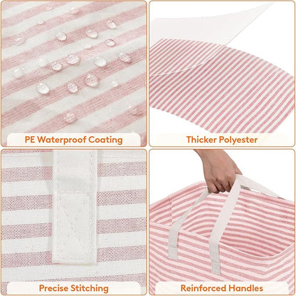Lifewit 3 Pack Laundry Hamper Large Collapsible Laundry Baskets, Freestanding - Image 5