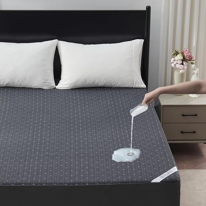 BEDLORE Twin Mattress Protector, Waterproof Noiseless Mattress Cover by Bedlore