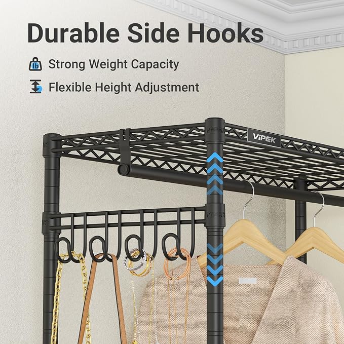 VIPEK R3C Plus Garment Rack Rolling Clothes Racks - Image 7