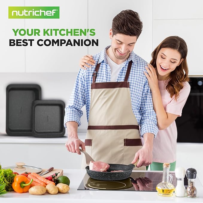 NutriChef 22‑Piece Non‑Stick Ceramic Pots and Pans Set – - Image 7