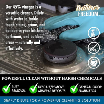 Nature's Freedom 45% Concentrated Vinegar, 4 Gallons - Image 8