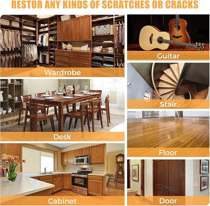 Wood Furniture Repair Kit- Set of 41 Laminate Vinyl Floor Repair Kit Wood - Image 7