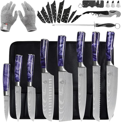 FULLHI Knife Set by ExpertForPortableAndButcherKnifeSet