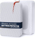Utopia Bedding Waterproof Mattress Protector King Size, Premium 3D Air Soft Fabric Mattress Cover, Fits 17 Inches Deep, Breathable, Fitted Style with Stretchable Pockets