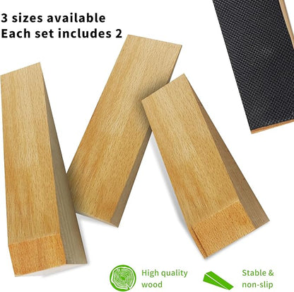 4 Pack Wooden Door Stop - Image 6