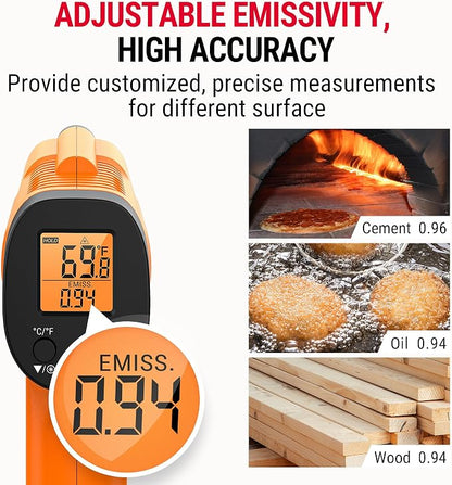 TempPro Temperature Gun, Infrared Thermometer Gun - Image 7
