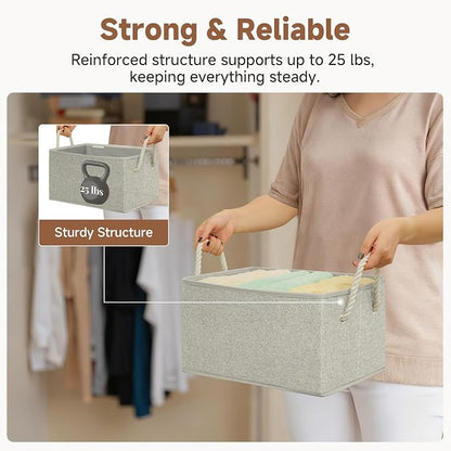 StorageWorks Storage Baskets for Shelves, Closet Organizers and Storage Bins - Image 6