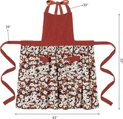 Cute Floral Aprons for Women - Image 7