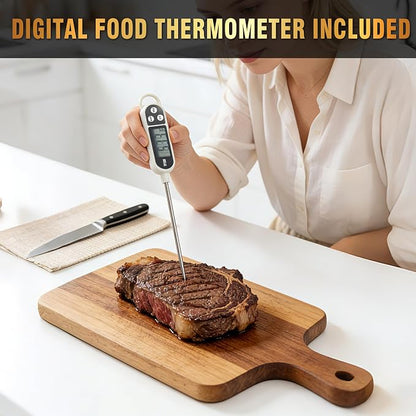 Electric Knife Sharpener for Kitchen—Fast Sharpening to Restore and Polish Chef - Image 2
