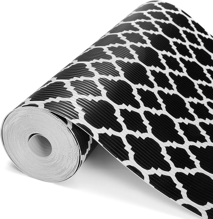 Glotoch Shelf Liners for Kitchen Cabinets 17.5” x 30 ft, Non Slip Drawer Liner by GlotochExpress