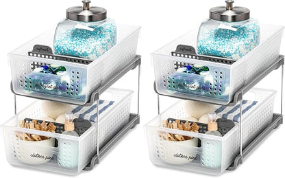 madesmart Antimicrobial 2 Tier Organizer by madesmart%C2%AE