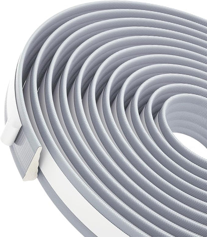 QDiShi 196" Wedge-Shape Weather Stripping Door Seal Weatherproof Foam Seals - Image 5