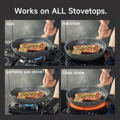 JEETEE 8 Inch Nonstick Frying Pan - Image 11