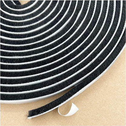 Weather Stripping Brush for Sliding Windows/Doors Frame Side, Pile Self by Zhilokdor