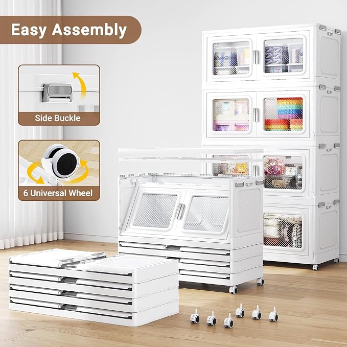 BROVIEW 300 Qt Stackable Storage Bin - Image 6