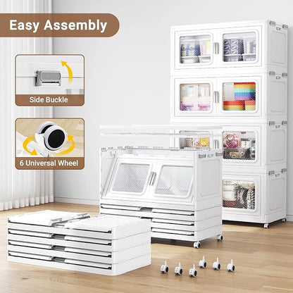BROVIEW 1200 Qt Stackable Storage Bin - Image 5