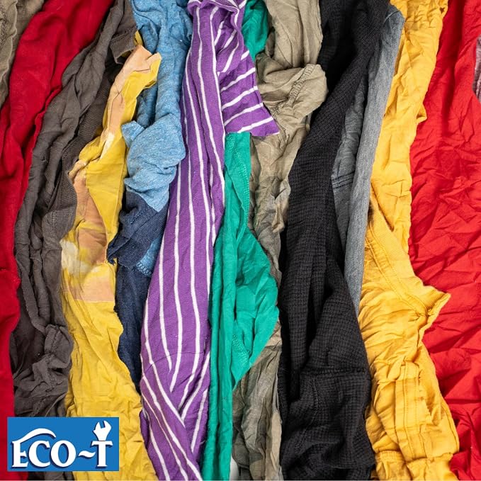 4 Lb Bag Eco-T Mechanic Shop Rags - Image 7