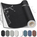 Fabric Repair Patch, Fabric Large Repair Tape, Self-Adhesive Patches for Furniture, Sofa, Car Interior, Shoes, Hand Bag, Clothing (Black, 3.5X79 Inch)