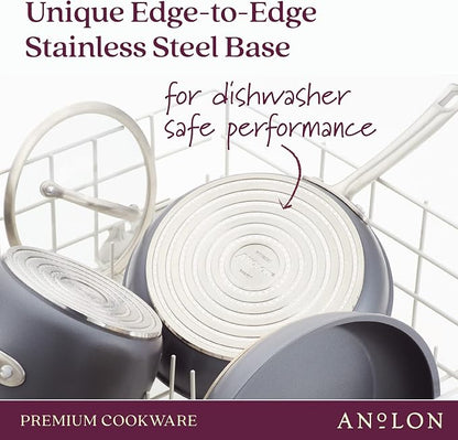 Anolon Accolade Forged Hard Anodized Nonstick Deep Frying Pan / Skillet - Image 10