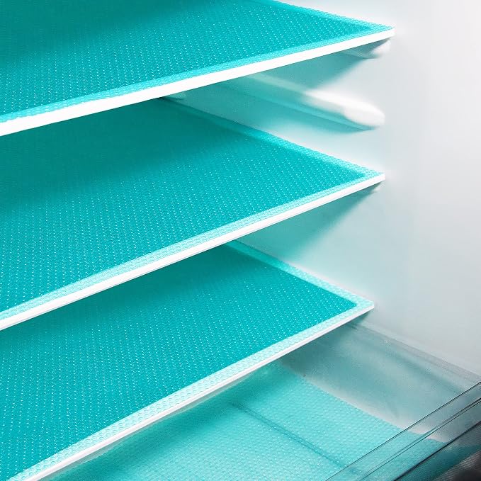 24Pcs Refrigerator Liners, Washable Fridge Liner Mats Covers Pads by RwotllsRefrigeratorLiners