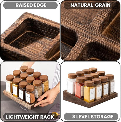 Yangbaga 24Pcs Glass Spice Jars - Image 3
