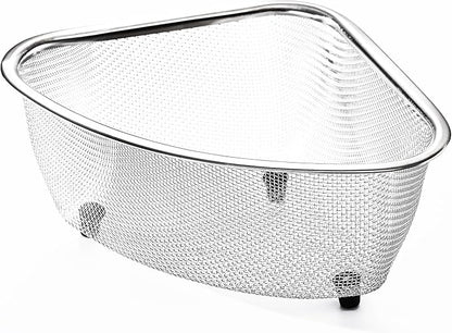 Fox Run Large Stainless Steel Triangular Colander, 3 Quart Pasta Strainer by foxrunbrands