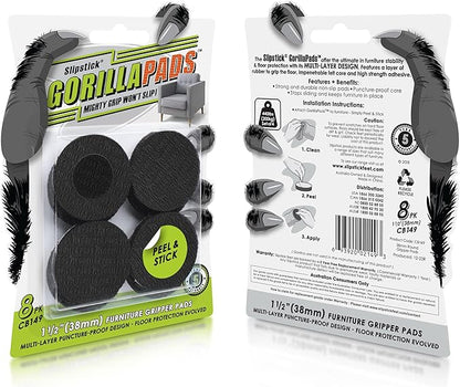 Slipstick GorillaPads CB149 Non-Slip Furniture Pads/Rubber Grippers - Image 2