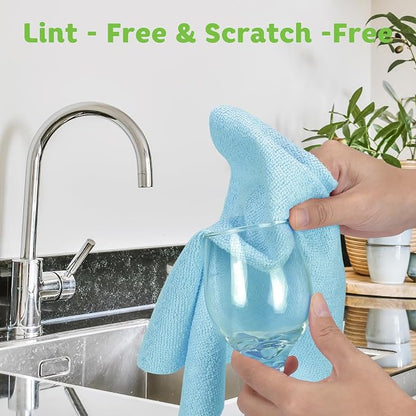 Matthew Microfiber Cleaning Cloth Roll 72Pack Reusable Paper Towels&Washable - Image 6