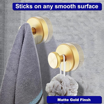 Suction Cup Hooks for Shower, Removable Towel Hooks for Bathroom Window Glass - Image 6