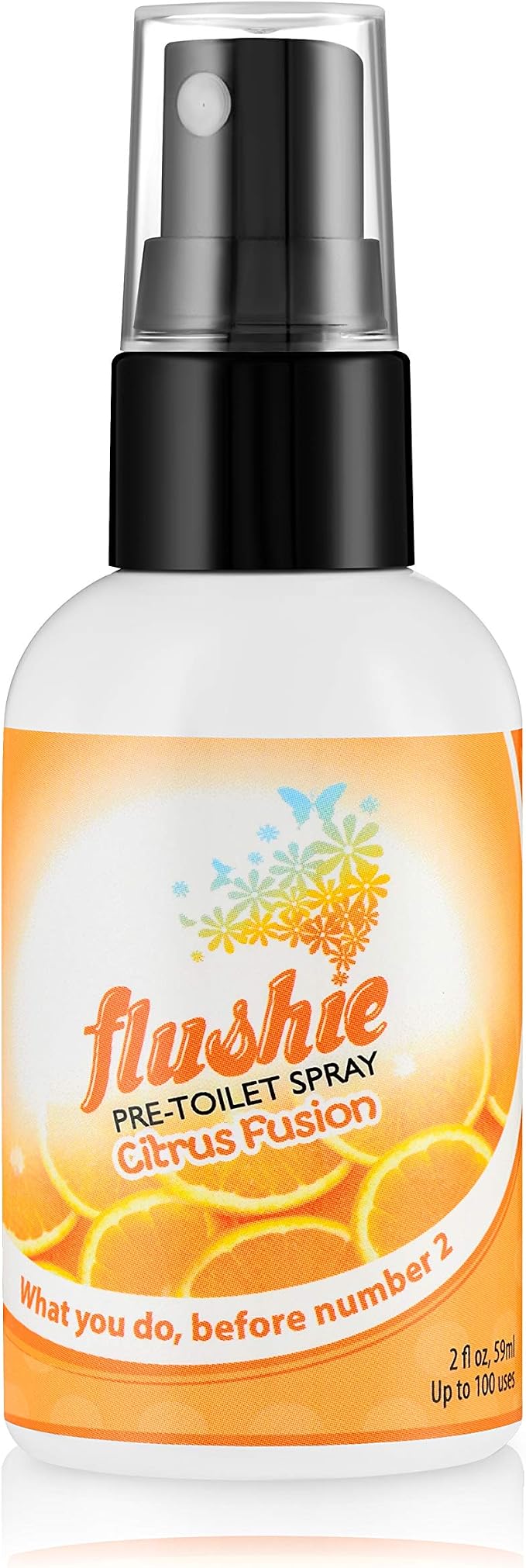 Flushie Pre-Toilet Sprays for Poop Travel Size Toiletries Bathroom Spray for by FlushiePre-ToiletSpray