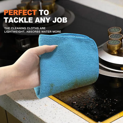 KinHwa Kitchen Washcloths for Dishes Absorbent Microfiber Dish Cloths Quick Dry - Image 5