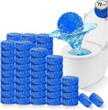 KIISIISO Toilet Bowl Cleaners Tablet 72 PACK, Automatic Toilet Cleaners for Deodorizing & Descaling, Long-Lasting Toilet Bowl Cleaner Tablets with Sustained-Release Technology Against Tough Stains