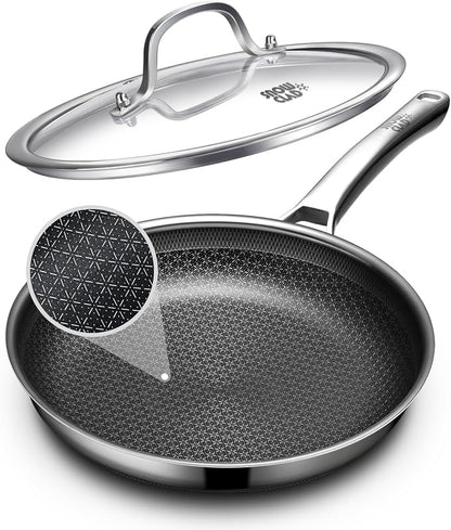 OATOFP Non Stick Frying Pans 12 inch, Hybrid Improved Version Frying Pans by UltimateCookwareDestination