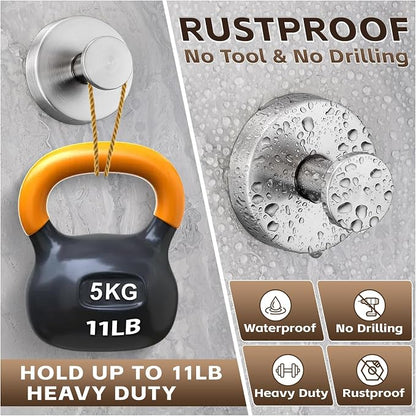 Reusable Heavy Duty Suction Cup Hooks - Image 3
