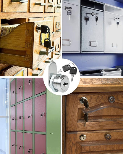 Cabinet Locks, Cylinder Locks, Zinc Alloy Cam Lock - Image 7