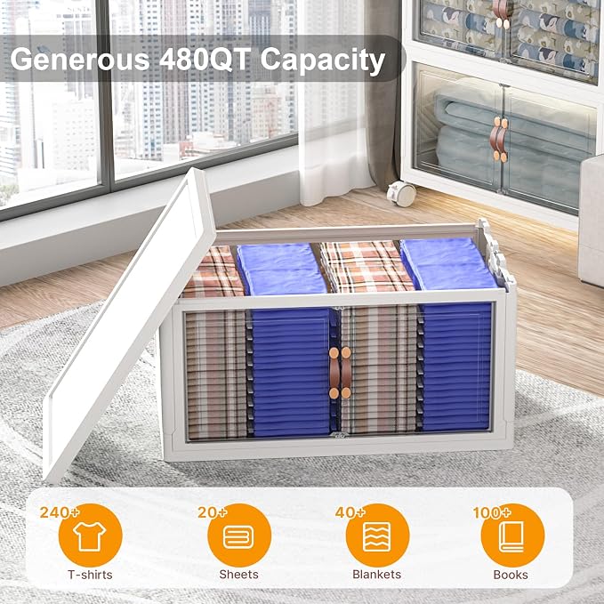 Extra Large Stackable Storage Bins - Image 2