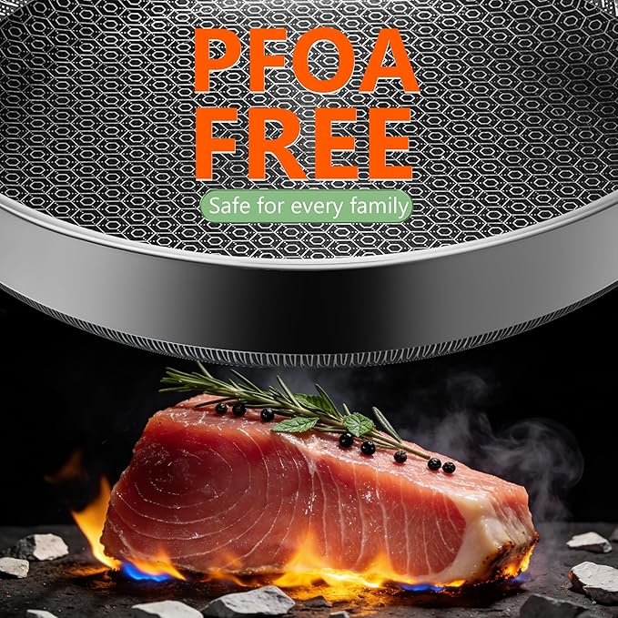 Non Stick Frying Pans, 10-inch - Image 9