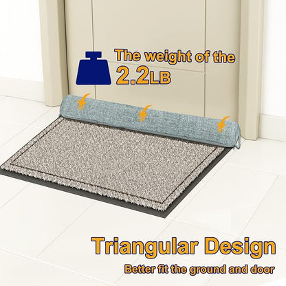 NABOWAN 32" Weighted Under Door Draft Stopper -Triangular Door Draft Blocker - Image 4