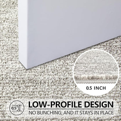 REFETONE Indoor Doormat, Front Door Mat 24"x36" Absorbent Rubber Backing Non - Image 4