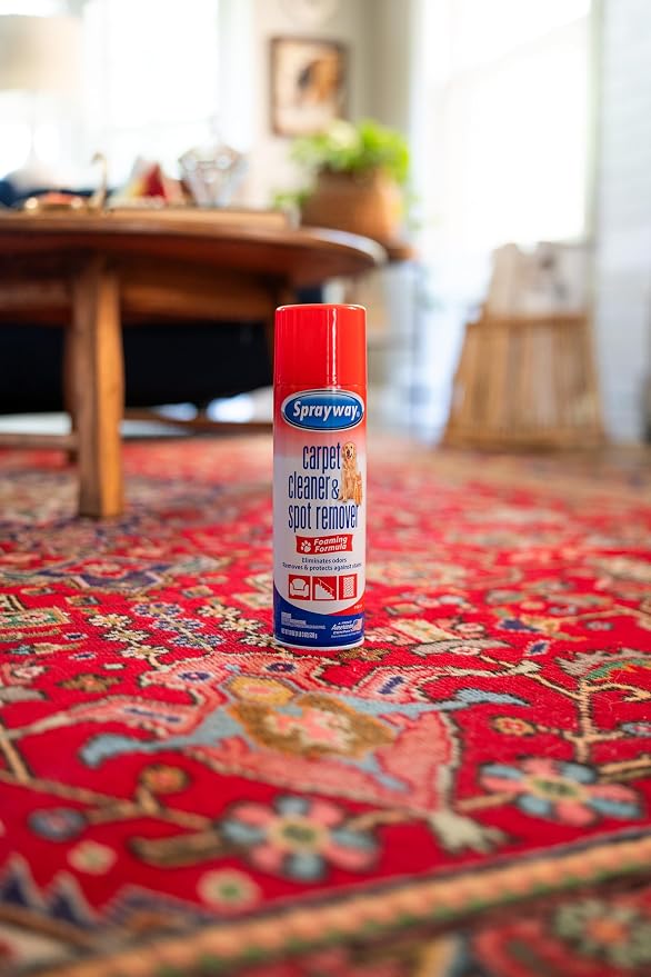 Sprayway Carpet Cleaner, Foaming Action | Deep Cleans Carpets & Upholstery | - Image 5