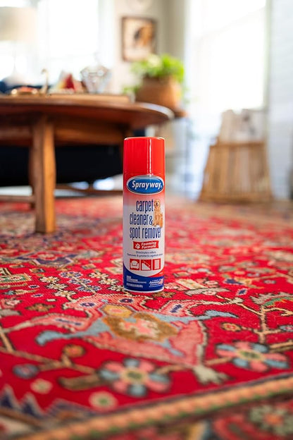 Sprayway Carpet Cleaner, Foaming Action | Deep Cleans Carpets & Upholstery | - Image 5