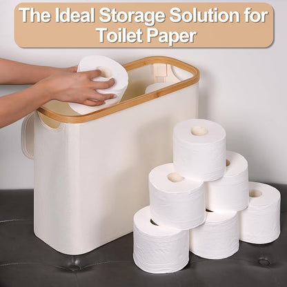 efluky Toilet Paper Basket 28L, Toilet Paper Holder - Image 6