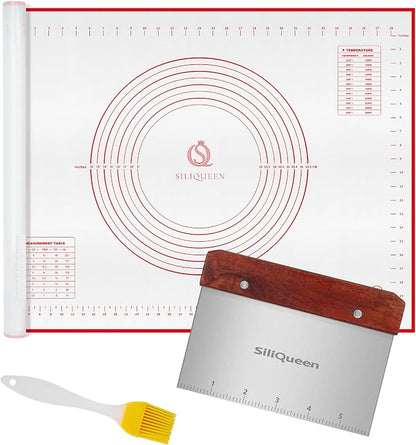 Silicone Pastry Baking Mat by SiliQueen