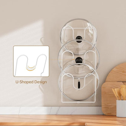 ORDORA 2 Pack Pot Lid Organizer Rack - Image 7