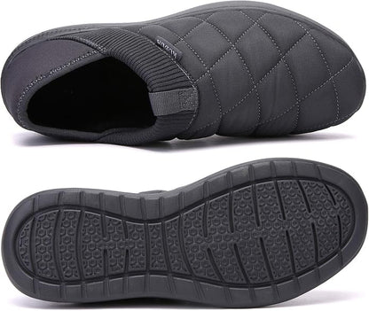 KUBUA Slippers for Men and Womens Indoor House Shoes Plush Slip on Outdoor - Image 3