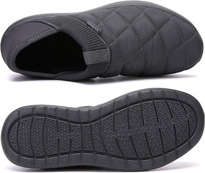 KUBUA Slippers for Men and Womens Indoor House Shoes Plush Slip on Outdoor - Image 3