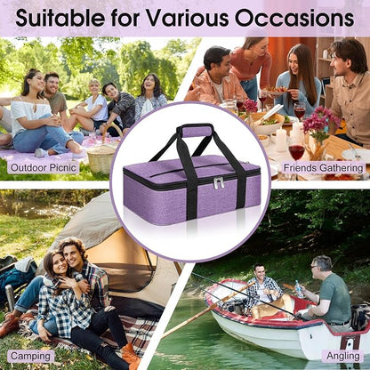 Insulated Casserole Carrier, Portable Casserole Carrier - Image 5